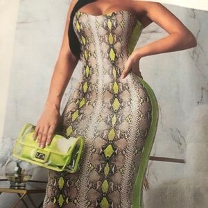 STRAPLESS MAXI DRESS